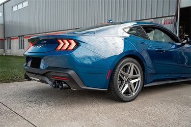 Corsa 2024-2025 Ford Mustang V8 5.0L 3in Cat-Back Exhaust System w/ Twin 4in Black Straight Tips
