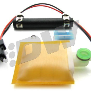 DeatschWerks 11-14 Ford Mustang V6/GT DW400 Fuel Pump Set Up Kit