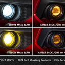 Diode Dynamics 2024 Ford Mustang GT Elite Series Add-On Fog Lamp Kit White