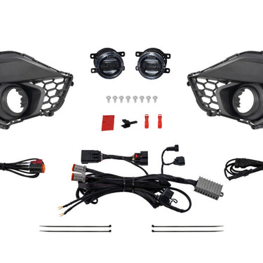 Diode Dynamics 2024 Ford Mustang GT Elite Series Add-On Fog Lamp Kit White