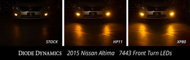 Diode Dynamics 7443 LED Bulb XP80 LED - Amber (Pair)