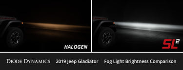 Diode Dynamics H11 HP48 LED - Cool - White (Pair)