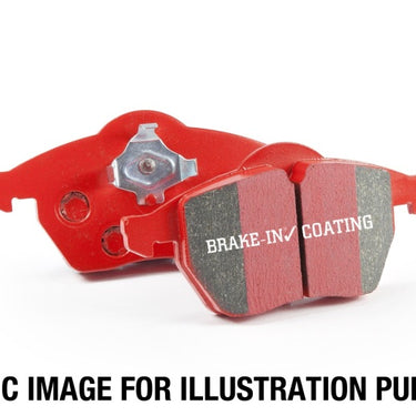 EBC 04-08 Acura TL 3.2 (Manual)(Brembo) Redstuff Front Brake Pads
