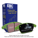 EBC 15+ Ford Expedition 3.5 Twin Turbo 2WD Greenstuff Front Brake Pads