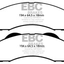 EBC 15+ Ford Expedition 3.5 Twin Turbo 2WD Greenstuff Front Brake Pads
