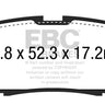 EBC 15+ Ford F150 2.7 Twin Turbo (2WD) Electric PB Greenstuff Rear Brake Pads