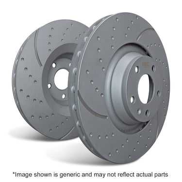 EBC 15+ Ford F150 2.7 Twin Turbo (2WD) GD Sport Rear Rotors