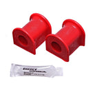 Energy Suspension 2015 Ford Mustang 22mm Rear Sway Bar Bushings - Red