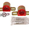 Energy Suspension 2015 Ford Mustang 22mm Rear Sway Bar Bushings - Red