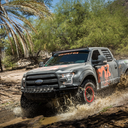 Fox 17-18 Ford F250 2.0 Perf Series Smooth Body Remote Res. Rear Shock - 4-6in Lift