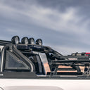 Go Rhino 15-22 Ford F-150 / 07-21 Toy. Tundra XRS Cross Bars Kit - Tex Blk (Attch Tonneau Cvr T-Trk)