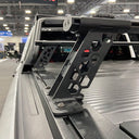 Go Rhino 15-22 Ford F-150 / 07-21 Toy. Tundra XRS Cross Bars Kit - Tex Blk (Attch Tonneau Cvr T-Trk)