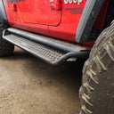 Go Rhino Dominator Extreme D1 Side Steps - Tex Blk - 80in