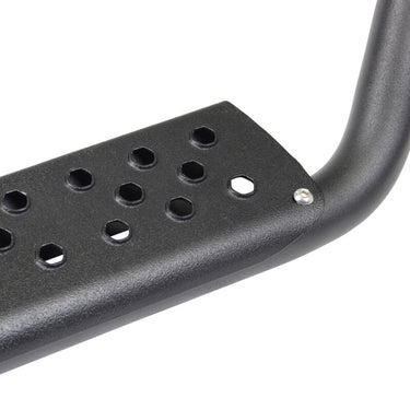 Go Rhino Dominator Extreme D6 SideSteps - Tex Blk - 4in Drop Down Steps (Pair)