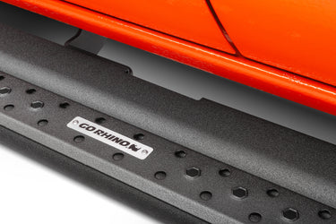 Go Rhino Dominator Extreme DSS Sliders - Tex Blk - 80in