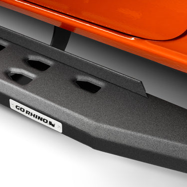 Go Rhino RB20 Slim Running Boards - Universal 80in. - Tex. Blk