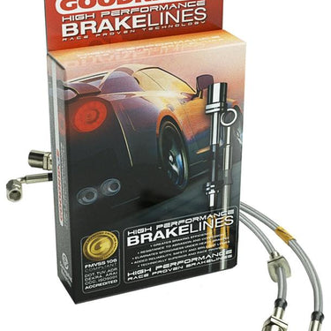 Goodridge 05-14 Ford Mustang (w/ABS) Stainless Steel Brake Line Kit