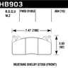 Hawk 2015 Ford Mustang DTC-60 Front Brake Pads