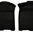 Husky Liners 09-12 Ford F-150 Regular/Super/Super Crew Cab WeatherBeater Black Floor Liners