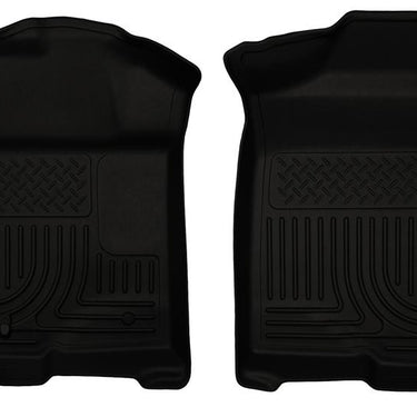 Husky Liners 09-12 Ford F-150 Regular/Super/Super Crew Cab WeatherBeater Black Floor Liners