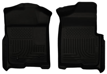 Husky Liners 09-12 Ford F-150 Regular/Super/Super Crew Cab WeatherBeater Black Floor Liners