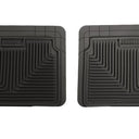 Husky Liners 12-13 Dodge Ram/88-09 Toyota 4Runner Heavy Duty Black 2nd Row Floor Mats