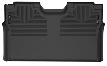 Husky Liners 15-23 Ford F-150 SuperCrew Cab WeatherBeater Black 2nd Seat Floor Liner
