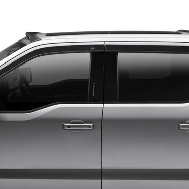 Husky Liners 15-24 Ford F-150 (Incl. Raptor/Lightning) Ventvisor Low Profile (4pc) - Smoke