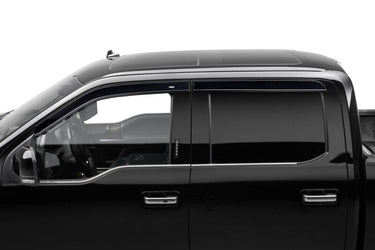 Husky Liners 15-24 Ford F-150 (Incl. Raptor/Lightning) Ventvisor Low Profile (4pc) - Smoke