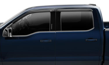 Husky Liners 15-24 Ford F-150 (Incl. Raptor/Lightning) Ventvisor Low Profile (4pc) - Smoke