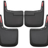 Husky Liners 2015-2017 Ford F-150 w/o Fender Flares Front and Rear Mud Guards - Black