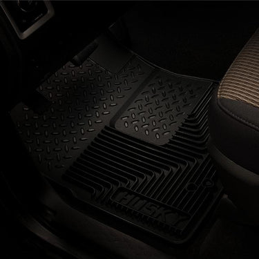 Husky Liners 80-12 Ford F-150/00-05 Ford Excursion Heavy Duty Black 2nd Row Floor Mats