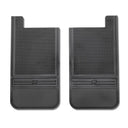 Husky Liners Universal 12in Wide Black Rubber Rear Mud Flaps w/o Weight