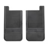 Husky Liners Universal 12in Wide Black Rubber Rear Mud Flaps w/o Weight