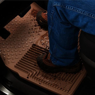 Husky Liners Universal HD Classic Style Center Hump Black Floor Mat (w/o Shifter Console)