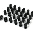 ICON Alloys Lug Nut Kit Black - 14x1.5 - 24 Lug Nuts w/ Custom Shank