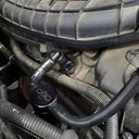 J&L 11-17 Ford Mustang V6 Passenger Side Oil Separator 3.0 V2 - Black Anodized