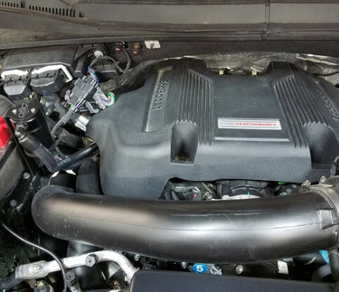J&L 2011-2025 Ford F-150 2.7L/3.5L/5.0L Passenger Side Oil Separator 3.0 - Black Anodized