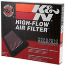 K&N Replacement Panel Air Filter for 2015 Ford Mustang 2.3L L4/3.7L V6/5.0L V8
