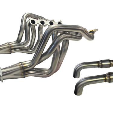 Kooks 2024 Mustang GT/D.H. 5.0L 4V 2in x 3in SS Headers w/ H.O Green Catted Connection Pipe