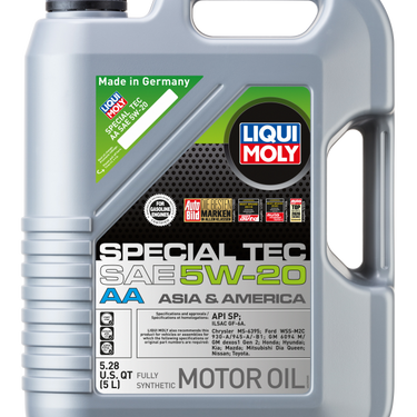 LIQUI MOLY 5L Special Tec AA Motor Oil SAE 5W20