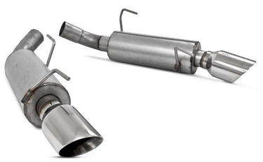MBRP 05-10 Ford Mustang GT 5.0/Shelby GT500 Dual Mufflers Axle Back Split Rear AL
