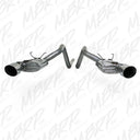 MBRP 11-12 Ford Shelby GT 500 T304 3in Cat Back Dual Split Rear Race Version 4.5in Tips