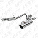 MBRP 11-12 Ford Shelby GT 500 T304 3in Cat Back Dual Split Rear Race Version 4.5in Tips