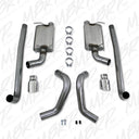 MBRP 11-12 Ford Shelby GT 500 T304 3in Cat Back Dual Split Rear Race Version 4.5in Tips