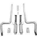 MBRP 11-14 Ford Mustang GT 5.0L Dual Split Rear Street Version T409 3in Cat Back Exhaust System