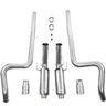 MBRP 11-14 Ford Mustang GT 5.0L Dual Split Rear Street Version T409 3in Cat Back Exhaust System