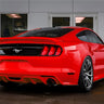 MBRP 15-18 Ford Mustang EcoBoost 2.3L Black 3in Cat Back Dual Split Rear Exit (Street Version)