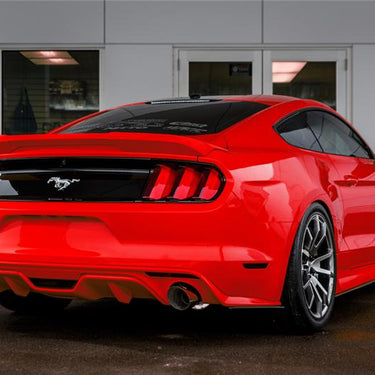 MBRP 15-18 Ford Mustang EcoBoost 2.3L T409 3in Cat Back Dual Split Rear Exit (Street Version)
