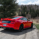 MBRP 18-19 Ford Mustang GT 5.0 3in Cat Back Quad Tip Race Version - Black